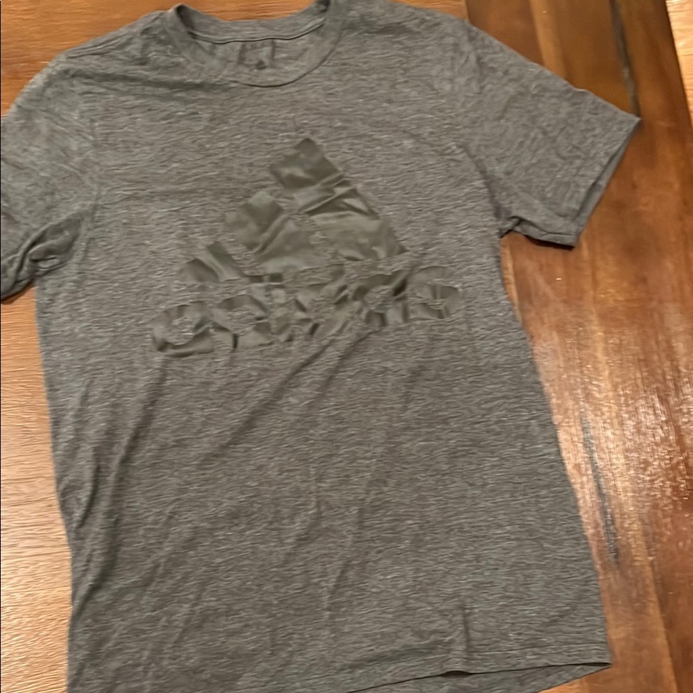adidas Gray Graphic T-Shirt